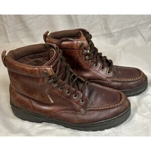 NUNN BUSH M 11 M Cameron Brown Tumble Moc Toe Oxford Walking Boot 83048-51